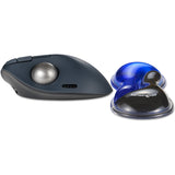 Kensington slim duo gel souris trackball repose-poignet support de poignet (bleu noir)