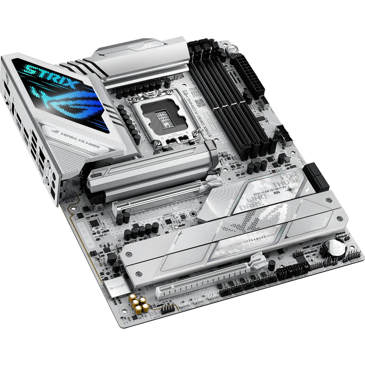 Carte mère Asus ROG Strix Z890-A Gaming WiFi Socket 1851 (RAID, 2,5 Go-LAN, WiFi 7, BT, Son, ATX)