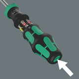 Wera kraftform kompakt 27 ra 1, jeu d'embouts 6 pièces (noir vert)