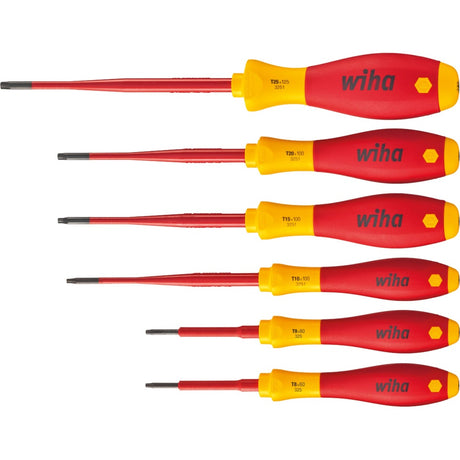 Wiha Tournevis Set Softfinish Electric Slimfix