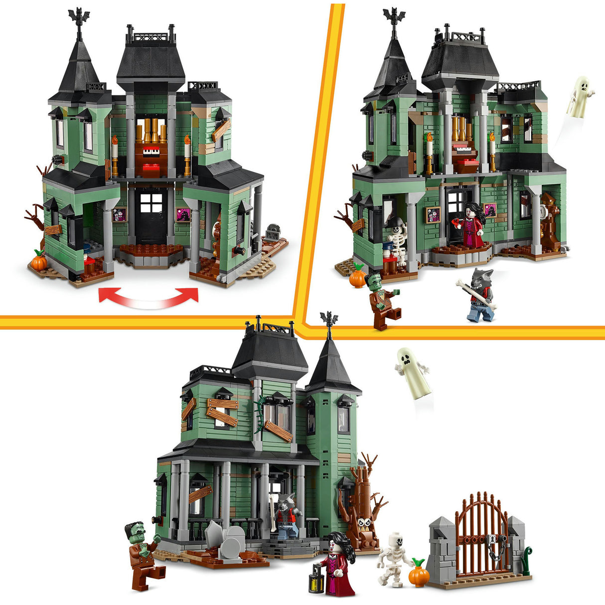 Lego créateur 31167 maison hantée