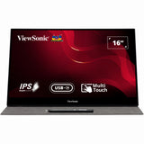 Viewsonic Moniteur portable multi-touch USB-C TD1655 16 (noir, 1x mini HDMI, USB-C)