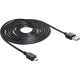 Dellock Easy-USB-A 2.0 mâle> Mini USB-B 2.0 mâle