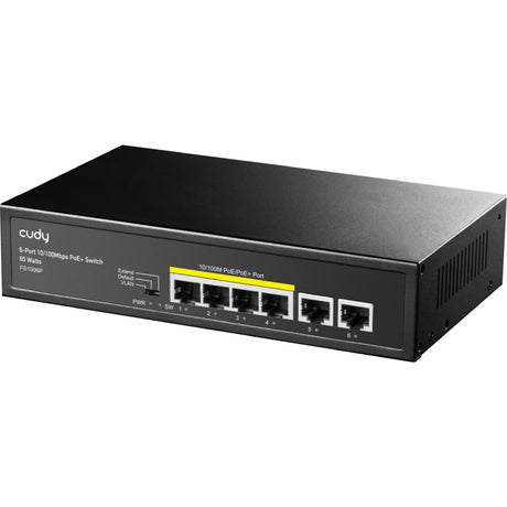 Commutateur Poe+ Cudy 6 ports 10 100 m