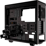 Soyez silencieux! boîtier tour midi pure base 600 window (noir | 2x USB-A | verre trempé)