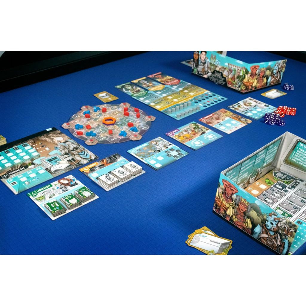 Réseau européen de joueurs circadains : premier jeu de société léger (anglais, 2 - 5 joueurs, 120 - 240 minutes, à partir de 12 ans)