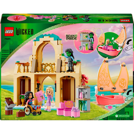 Lego 75681 les méchants Glinda, Elphaba et Nessarose à l'université de Shiz