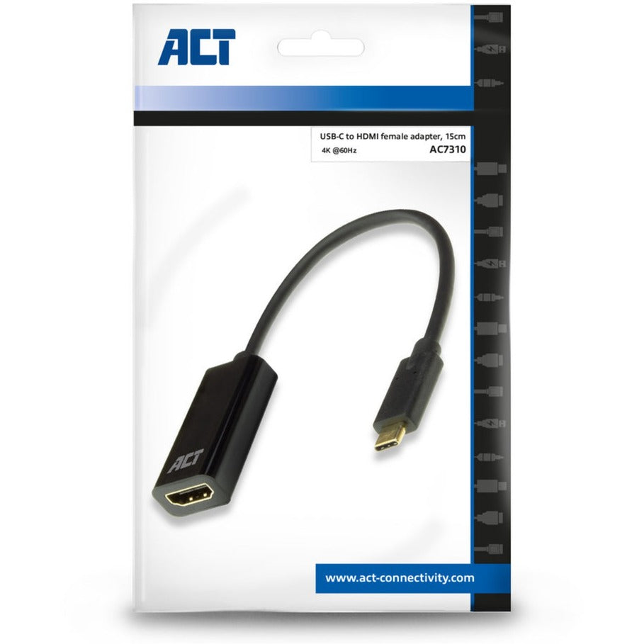 Agir la connectivité USB-C à l'adaptateur féminin HDMI