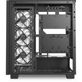 Boîtier tour midi Sharkoon Elite Shark CA500 (noir | 2x USB-A | 1x USB-C | RVB | verre trempé)
