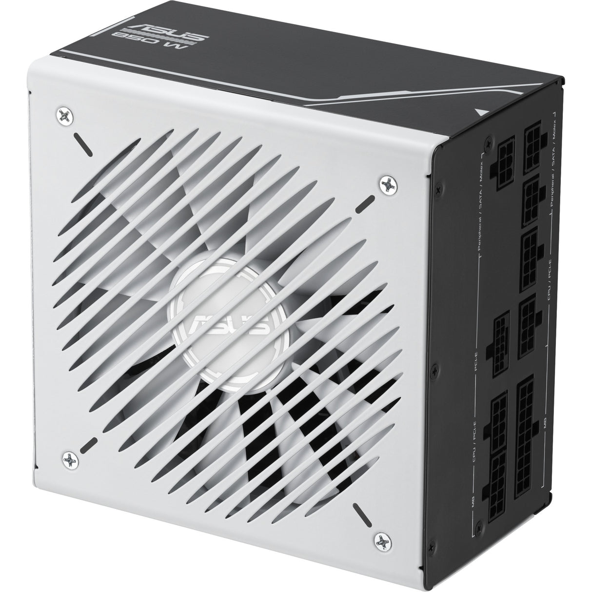 Alimentation modulaire Asus prime gold 850 watts (blanc, 1x 12v-2x6, 3x pcie)