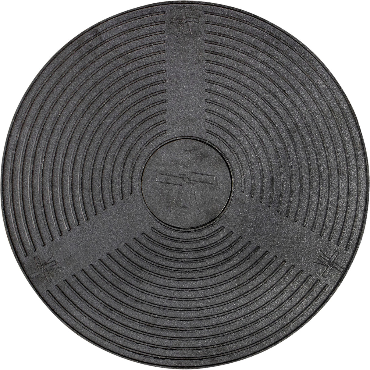 Plaque plancha Le Moulin à Vent (noire, 75 cm)