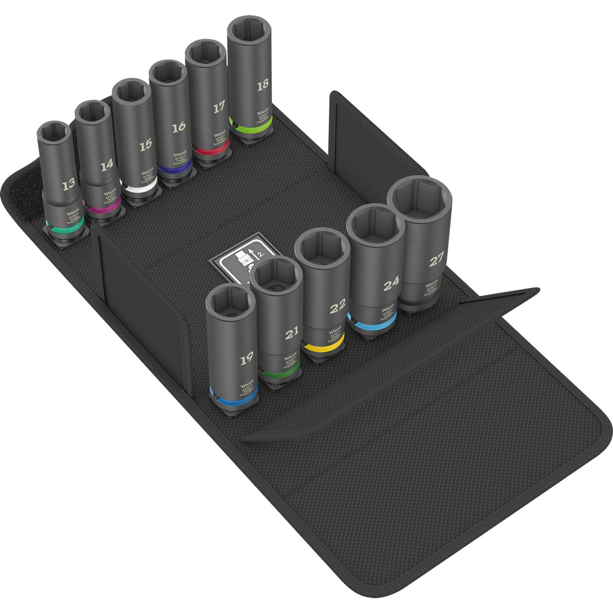 Wera impaktor jeu profond 1 05004841001 jeu d'inserts pour clés à douille 1 2 11 pièces