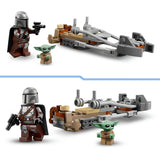 Lego Star Wars TM 75436 Le Speeder Bike du Mandalorien et de Grogu | 2 pièces