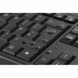 Kensington km270 eq ensemble de bureau rechargeable – ensemble de bureau sans fil (noir, disposition américaine (qwerty), membrane, 100%, bluetooth, 2,4 ghz)