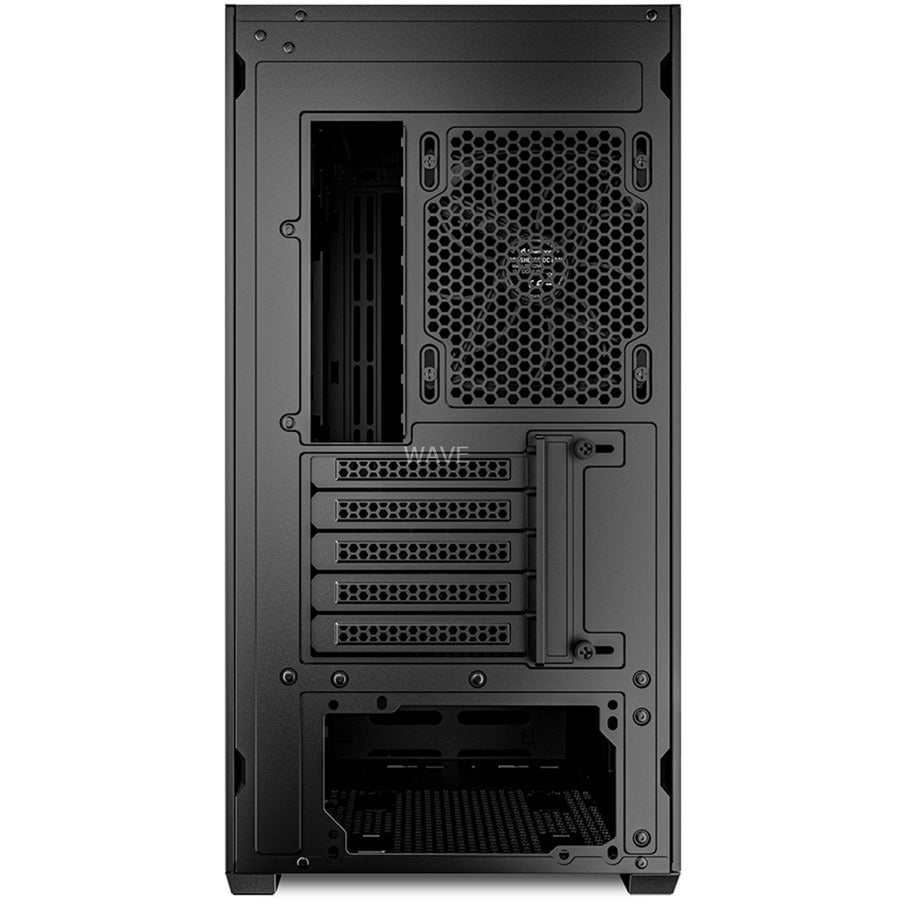 Boîtier mini tour Sharkoon mk2 (noir | 2x USB-A | 1x USB-C)