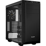 Soyez silencieux! boîtier tour midi pure base 600 window (noir | 2x USB-A | verre trempé)