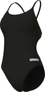 Arena lace back solid - maillot de bain femme