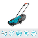 Gardena tondeuse à gazon à batterie easymax 3218v p4a set 40