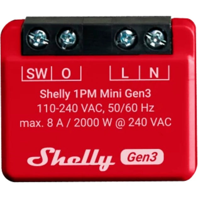 Shelly plus 13h mini gen3