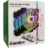 Inter-Tech Argus RVB Fan Set RS-14