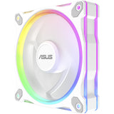 Asus prime mr120 argb reverse fan - triple pack ventilateurs de boîtier (blanc, 3 pièces, 120 x 120 x 28 mm, 3 pièces)