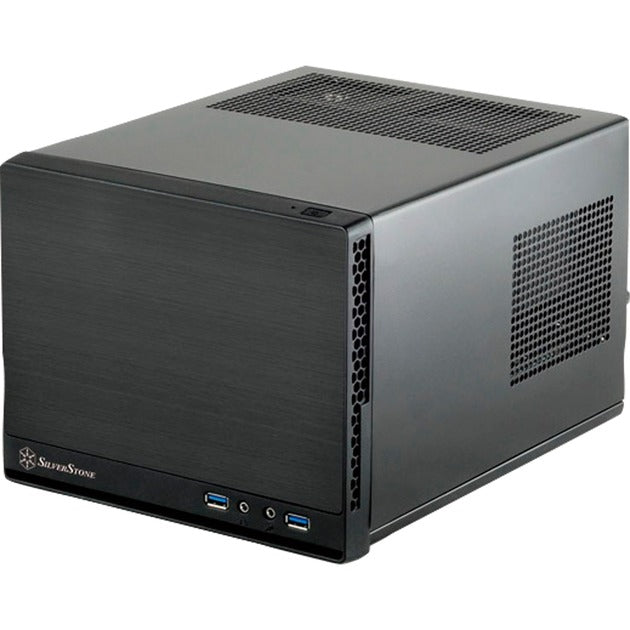 Boîtier mini-tour Silverstone SG13B-Q (noir | 2x USB-A)