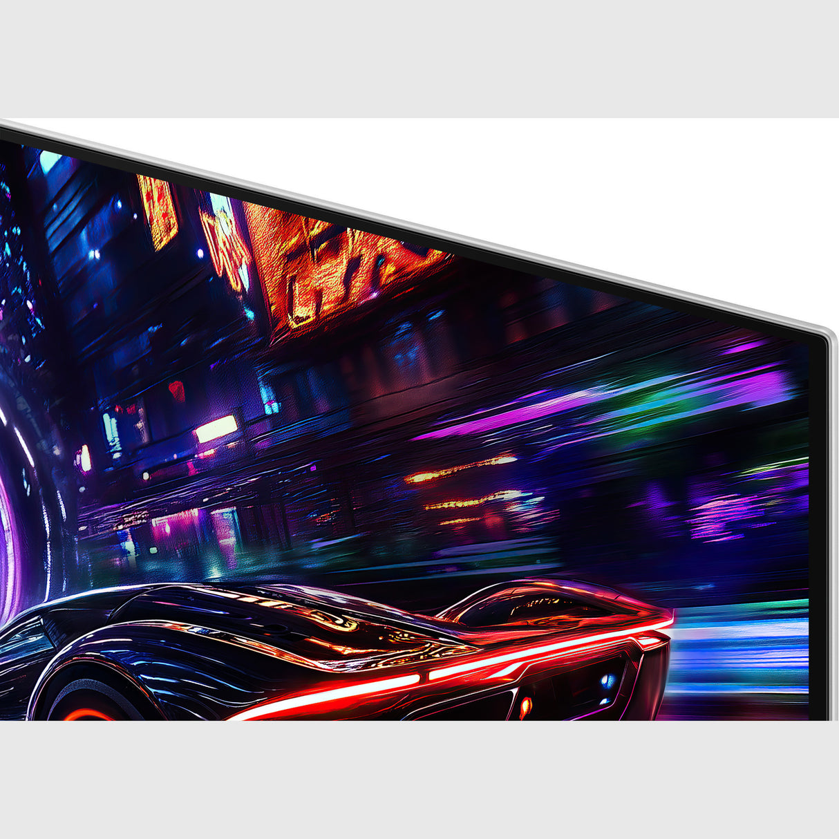 Moniteur de jeu Samsung Odyssey OLED G8 G81SF 32 4K UHD (argent, 2x HDMI, DisplayPort, 2x USB-A, USB-B, 240 Hz)
