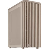 Asus proart pa401 wood edition - mesh panel midi tower behuizing (beige houtkleur | 2x usb-a | 1x usb-c)