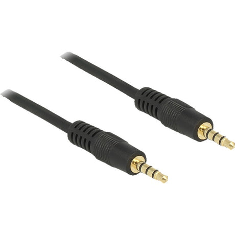 Delock Câble 3,5 mm mâle > 3,5 mm mâle (noir, 1 mètre)