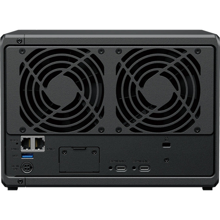 Synology diskstation ds1525+ nas (noir, 2x LAN, USB)