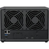 Synology diskstation ds1525+ nas (noir, 2x LAN, USB)