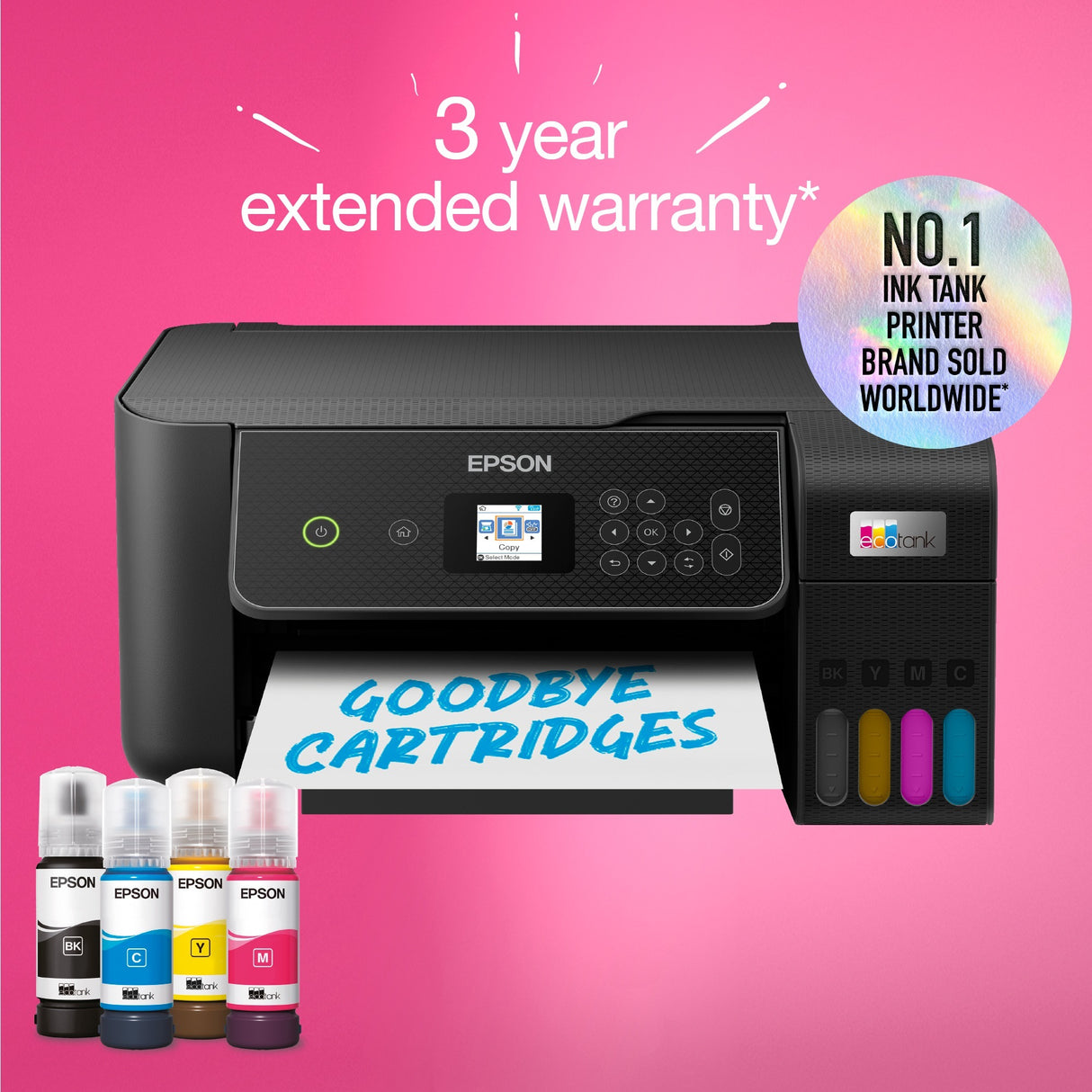 Epson Ecotank ET-2870 A4 Imprimante Wi-Fi multifonctionnelle