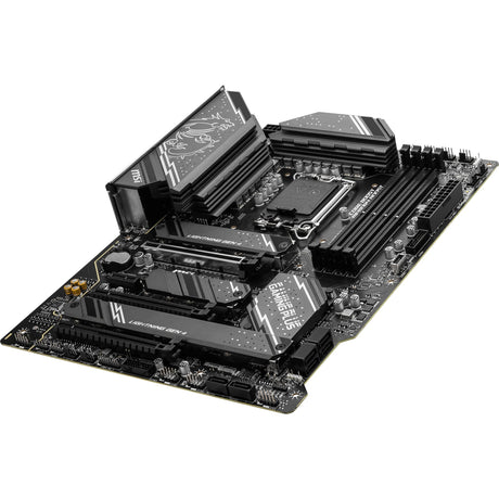 Carte mère MSI Z790 Gaming Plus Wi-Fi Socket 1700 (gris noir, RAID, 2,5 Go-LAN, Wi-Fi 6e, BT, Sound, ATX)