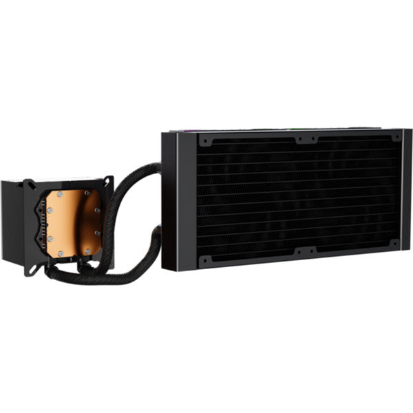 Xyz pc gear hydroview aio 240 refroidissement par eau (noir, argb, pwm)
