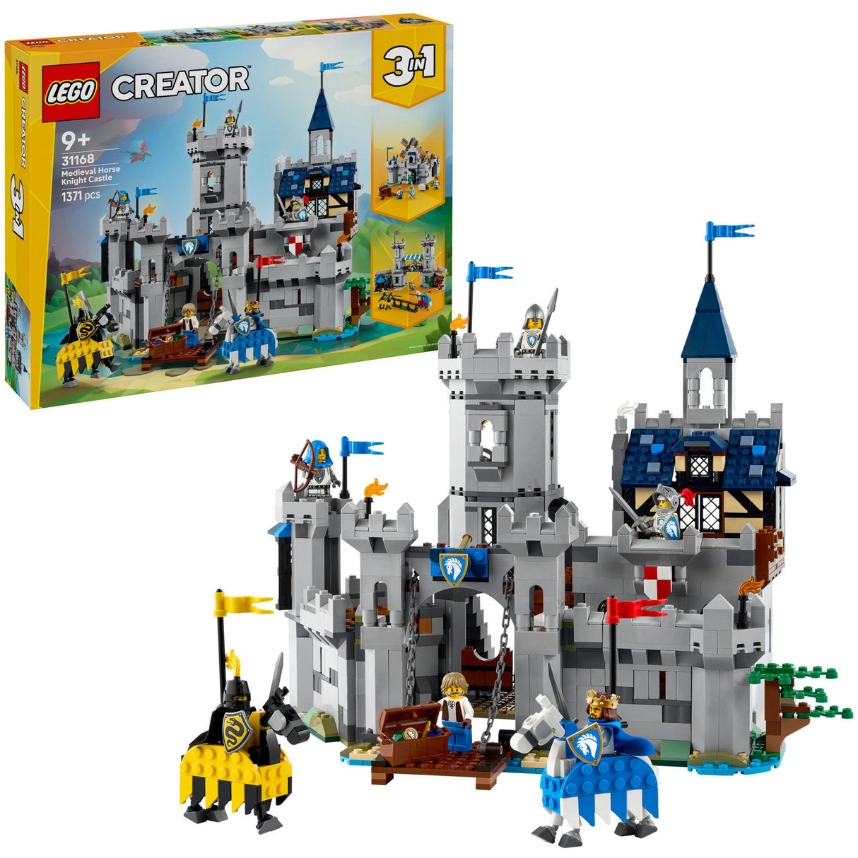 Lego Creator 31168 Château médiéval avec chevaliers à cheval