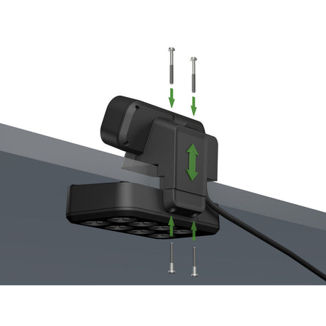 Brennerstuhl brennerstuhl®estilo prise duplex, 1x USB C, 1x USB A, 10x prises de sécurité, argent noir - 1153580200