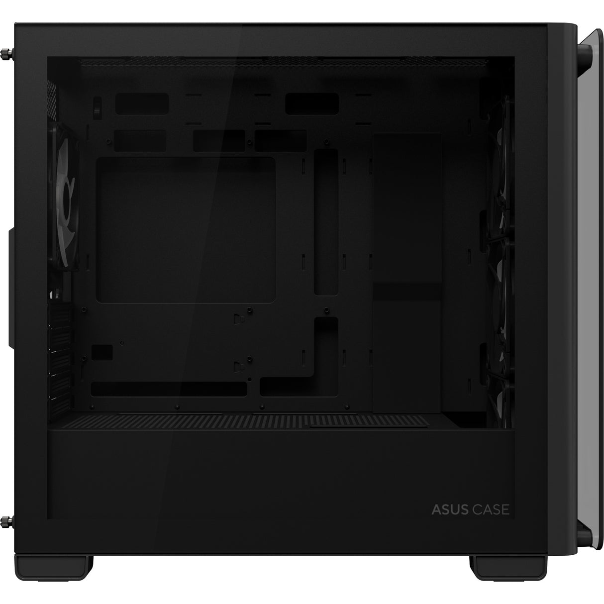 Boîtier mini tour Asus a23 plus (noir | 2x USB-A | 1x USB-C | RVB | verre trempé)