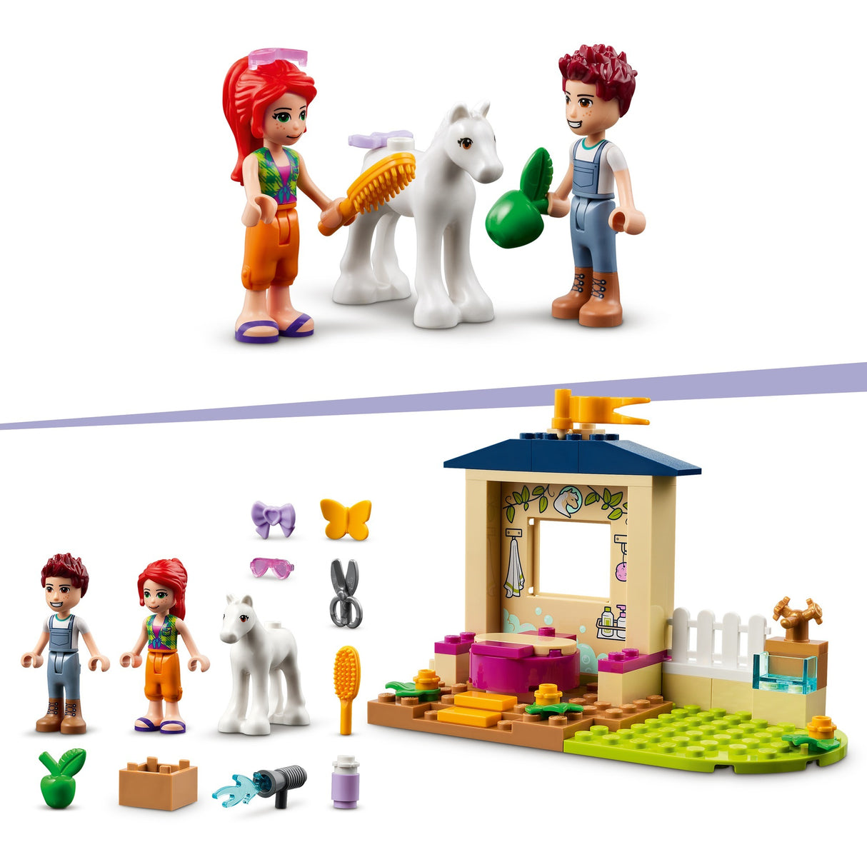 Lego Friends - 41696 écurie de lavage de poneys