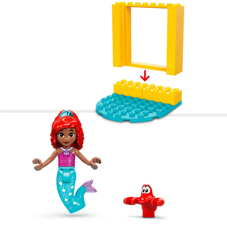 Lego Disney Princess - Jouet de construction sur scène musicale d'Ariel (43235)