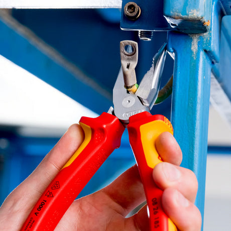 Knipex pince universelle pointue pince universelle (rouge jaune)