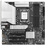 Carte mère MSI Pro B860M-A WiFi Socket 1851 (argent, RAID, 5 Go-LAN, WiFi 7, BT, Sound, µATX)