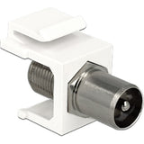Module de keystone delock iec mâle> f femelle