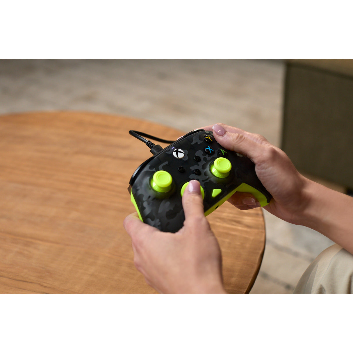Manette filaire Turtle Beach Rematch Core (noir jaune, Xbox Series X|S, Xbox One, PC)