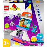 Lego Duplo - Jouet de construction 3 en 1 Aventure spatiale (10422)