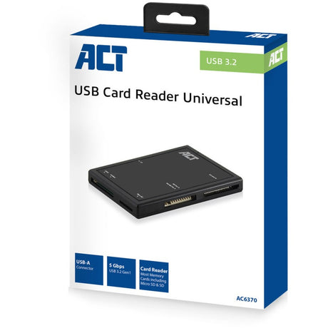 Lecteur de carte Act ac6370 noir