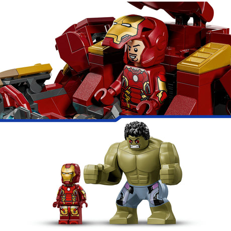 Lego super heros 76343 merveille bataille ultime : hulkbuster contre hulk