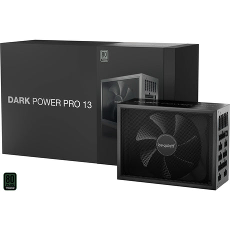 Soyez silencieux! Alimentation modulaire Dark Power Pro 13 de 1 300 watts (noir, 2x 12vhpwr, 6x PCIe)