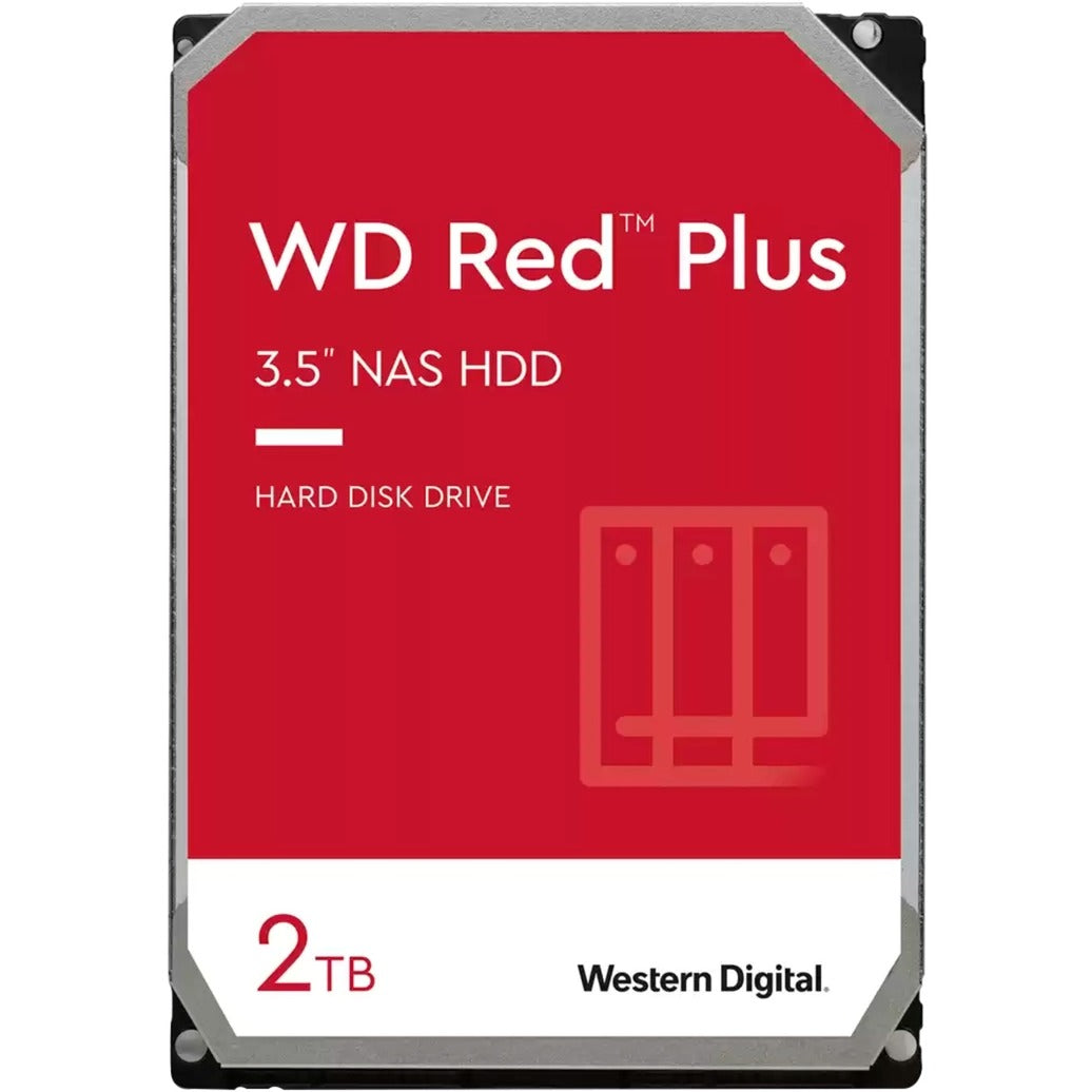 Disque dur WD Red Plus 2 To (20efpx, SATA 600, 24 7, AF)