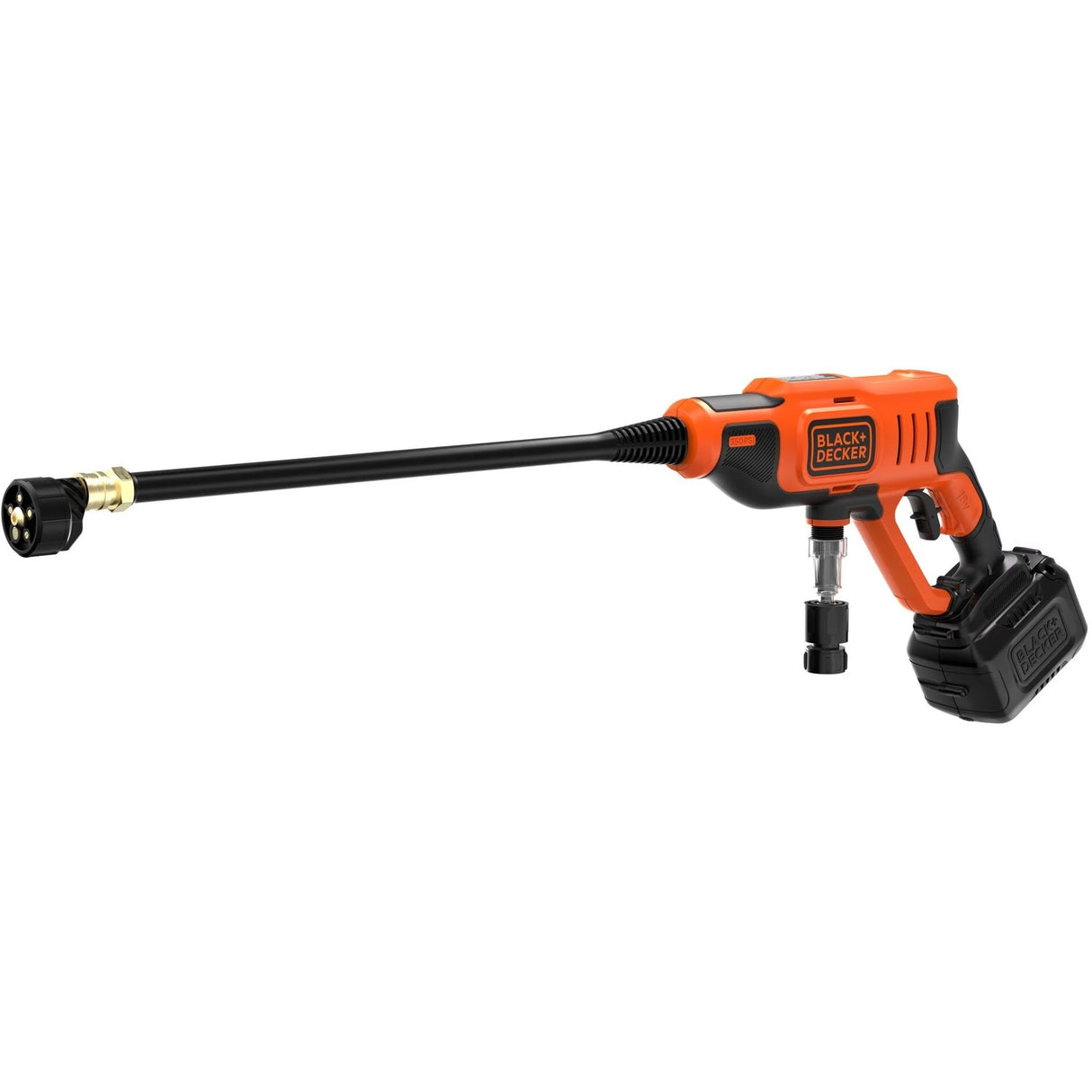 Nettoyeur haute pression Black+decker bcpc18b 18v 24bar | sans batterie - bcpc18b-xj