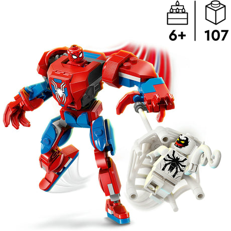 Lego super heros 76308 Le robot Spider-Man contre l'anti-venin